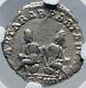 Septimius Severus Authentic Ancient 195ad Silver Roman Coin Captives Ngc I82591