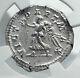 Septimius Severus Authentic Ancient 201ad Silver Roman Coin Victory Ngc I81666