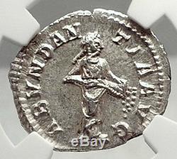 SEVERUS ALEXANDER Authentic Ancient Silver 229AD Rome Roman Coin NGC MS i72936