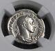 Severus Alexander Ngc Xf 222 Ad Silver Ancient Roman Coin Sol Sun Rare Denarius