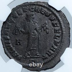 SEVERUS II 306AD Authentic Ancient Roman Coin CARTHAGE NGC Certified XF i59848