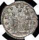 Saloninus Caesar Ad 258-260, Roman Empire Silver Bi Double Denarius Coin, Ngc Xf