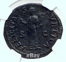 TITUS as Caesar Vespasian 76AD Rome Dupondius Ancient Roman Coin NGC i77646