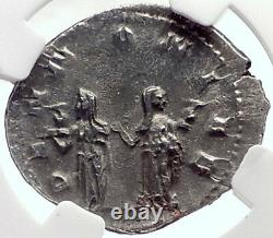 TRAJAN DECIUS Authentic Ancient Silver Roman 250AD Rome Coin PANNONIA NGC i70151