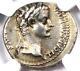 Tiberius Ar Denarius Silver Tribute Penny Roman Coin 14-37 Ad Ngc Choice Vf