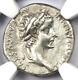 Tiberius Ar Denarius Silver Tribute Penny Roman Coin 14-37 Ad Ngc Choice Xf Ef