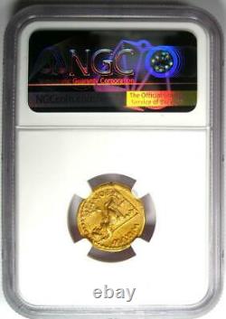 Tiberius AV Aureus Gold Ancient Roman Coin 14-37 AD Certified NGC Choice VF