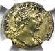 Trajan Ar Denarius Silver Roman Empire Coin 98-117 Ad Certified Ngc Au