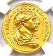 Trajan Av Aureus Gold Roman Coin 98-117 Ad Certified Ngc Xf (ef) 5/5 Strike