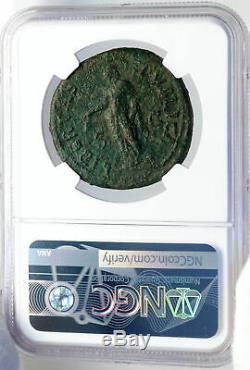 VESPASIAN Authentic Ancient 72AD Rome SESTERTIUS Roman Coin LIBERTAS NGC i82623