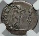 Vespasian Authentic Ancient Silver Denarius Roman Coin Judaea Capta Ngc I83570
