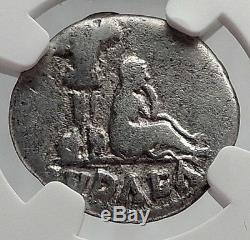 VESPASIAN Jewish War Victory JUDAEA CAPTA Silver Ancient Roman Coin NGC i61912