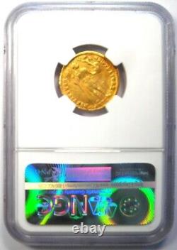 Valens AV Solidus Gold Roman Coin 364-378 AD Certified NGC XF (EF) Rare