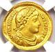 Valentinian I Gold Av Solidus Roman Coin 364-375 Ad. Certified Ngc Choice Au