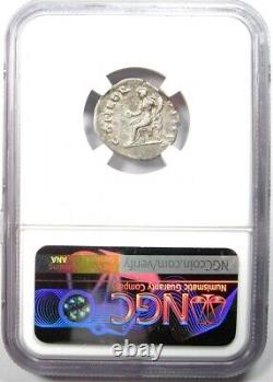 Vitellius AR Denarius Roman Silver Ancient Coin 69 AD Certified NGC Choice VF