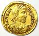 Western Roman Johannes Av Solidus Gold Coin 423-425 Ad Ngc Xf (certificate)