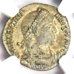 Western Roman Valentinian I AR Siliqua Coin 364-375 AD Certified NGC Choice AU