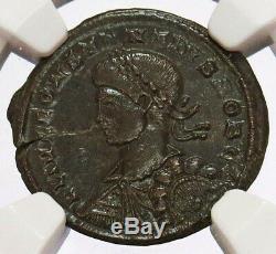 Year 337-361 Ad Roman Empire Ae3 (bi Nummus) Constantius II Coin Ngc Choice Xf
