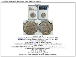 1765 Autriche Empereur Romain Franz Ier Argent 20 Kreuzer Autrichien Ngc Coin I83712
