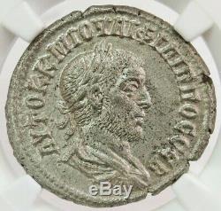 244- 249. Argent Empire Romain Bi Tetradrachm Philippe I Coin Ngc Mint Etat 5/5