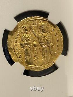 3 Pièces D'or Ngc Romaines Et Byzantines / Aureus Et Solidus Ngc