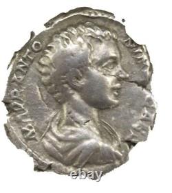 3x Pièces D'argent Romain Denarius Ngc (f). Julia Domna, Faustina Sr, Caracalla