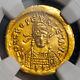 474, Empire Romain D’orient, Leo I. Beautiful Gold Solidus Coin. Choix Du Mbac Xf