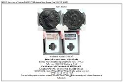 Aelius Successeur De Hadrian Rare 137ad Ancien Argent Roman Coin Ngc Vf I60253