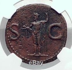 Agrippa Auguste Coin Général Romain Antique Caligula Ngc I80905