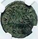 Allectus 293ad Roman Britain Usurper Authentic Ancient Coin W Galley Ngc I85499