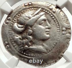Amphipolis Macédoine Romaine Grec 167bc Argent Tetradrachm Coin Ngc I66858