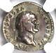 Ancien Vespasien Romain Ar Denarius Silver Coin 69-79 Ad Certifié Ngc Vf