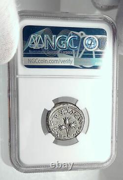 Ancienne Guerre Jewish V Romains Silver Year 4 Shekel Of Jerusalem Coin Ngc I80330