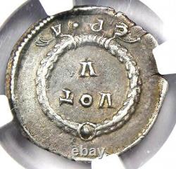 Ancient East Roman Valens Ar Siliqua Coin 364-378 Ad Certifié Ngc Choice Vf
