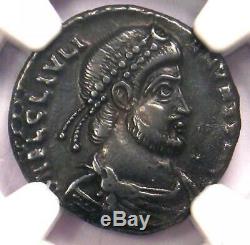 Ancient Julian Roman II Ar Siliqua Rome Pièce De Monnaie 360-363 Ad Certifié Ngc Xf