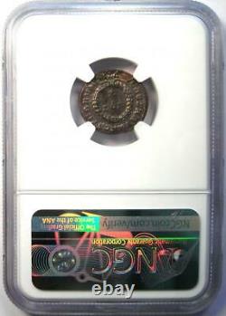 Ancient Roman Crispus Bi Nummus Ae3 Coin (316-326 Ad) Certifié Ngc Ms (unc)