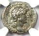 Ancient Roman Hadrian Ar Denarius Coin 117-138 Ad Certifié Ngc Choice Vf