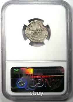 Ancient Roman Hadrian Ar Denarius Coin 117-138 Ad Certifié Ngc Xf (ef)