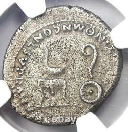 Ancient Roman Nero Ar Denarius : Caesar Coin 54-68 Ad Certified Ngc Choice Vf