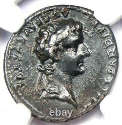 Ancient Roman Tiberius Ar Denarius Silver Coin 14-37 Ad. Certifié Ngc Choice Xf