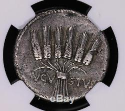Auguste -27 14 Ad Cistophorus Ancien Empire Romain Coin Six Grains Oreilles C