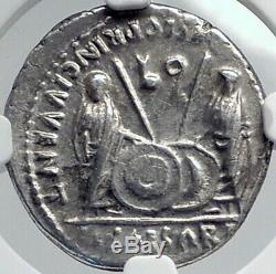 Auguste Biblique Jésus-christ Temps Rendre Caesar Argent Romaine Monnaie Ngc I81737