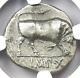Augustus Ar Denarius Bull Coin 27 Av. J.-c. 14 As (lugdunum). Certifié Ngc Xf (ef)