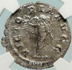 Balbinus Authentic Ancien 238ad Rome Original Roman Coin Victory Ngc I85146