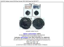 Balbinus Authentique Ancien 238ad Rome Sestertius Very Rare Roman Coin Ngc I81777