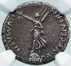 CIVIL Wars Vs Nero Very Rare Galba Vindex Ancien Argent Roman Coin Ngc I86400