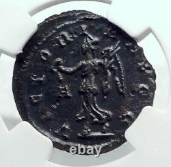 Carinus Lugdunum Antique Authentique 283ad Roman Coin Victoire Ngc Certifié I81624