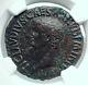Claudius Authentique Rome Antique Véritable Romaine Originale Coin Minerva Ngc I78432