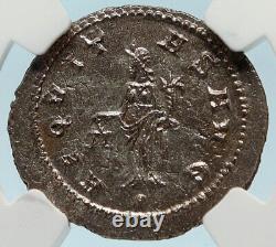 Claudius II Gothicus Authentique Antique Antioche Roman Coin Felicitas Ngc I83588