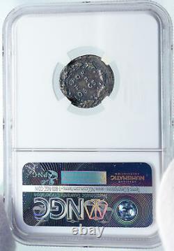 Claudius Très Rare Denarius 49ad Ancien Argent Roman Coin Ngc Certifié I86171